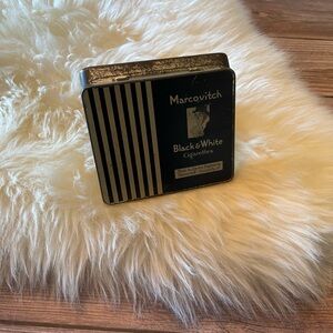 vintage Marcovitch 'Black & White' cigarettes tin.